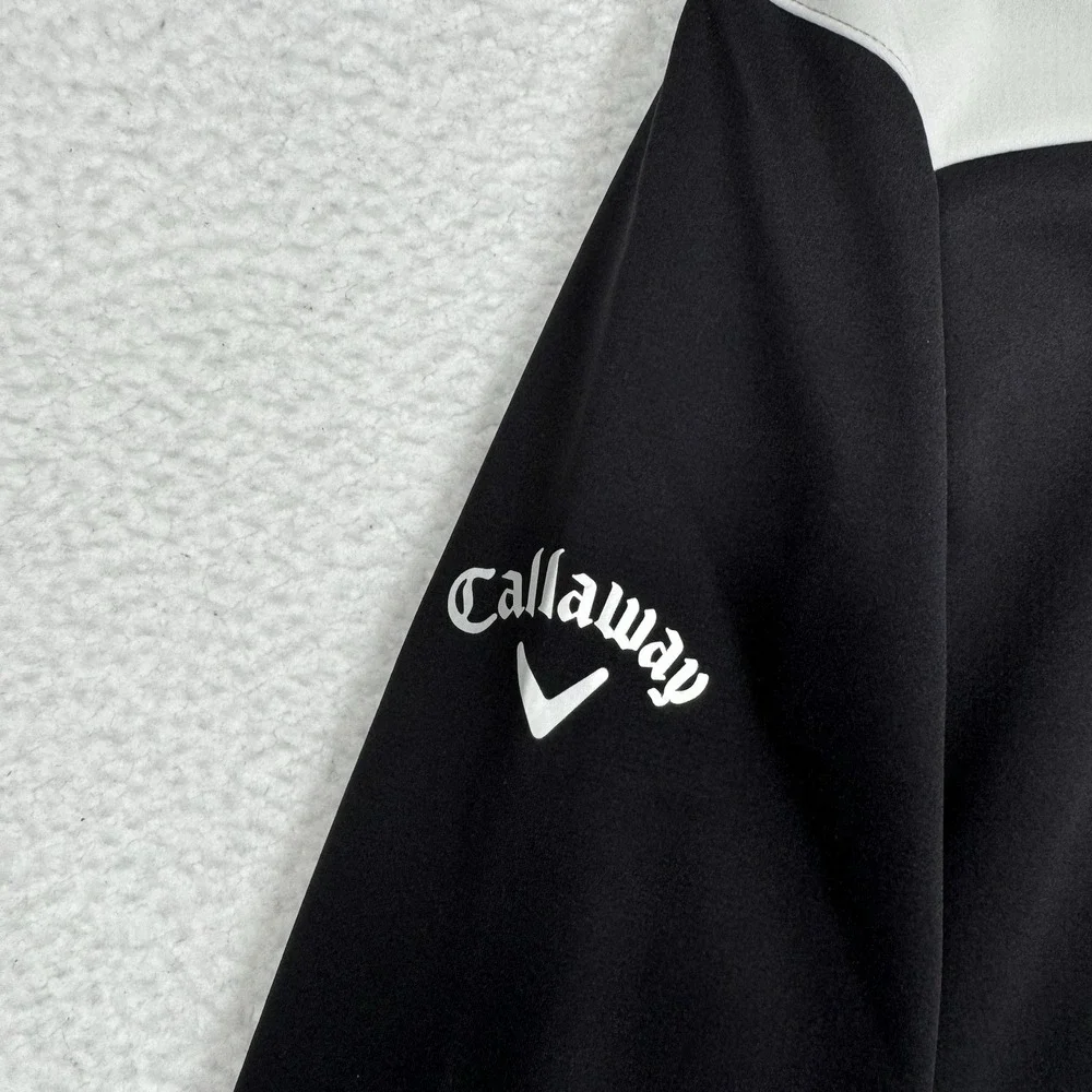 NEW - Callaway Weather Series Opti Full Zip Jacket Black - Small - Fuzzy's Vodka